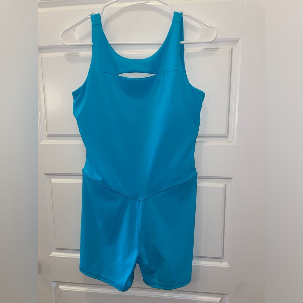 Women's Blue JoyLab Activewear Romper